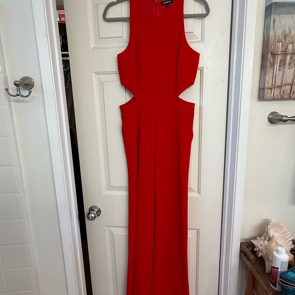 Red Express Jumpsuit